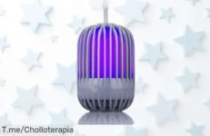 Bug zapper eléctrico súper potente y silencioso con carga USB precio de ganga para eliminar mosquitos fácil y seguro solo hoy super chollo ¡compra ya antes que vuelen!