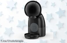 Cafetera Dolce Gusto KRUPS XS negra y roja con caída de precio brutal disfruta tu café en segundos aprovecha este ofertón único unidades limitadas actúa ya