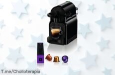 Cafetera Nespresso De'Longhi Inissia con 19 bares y calentamiento rápido a precio loco disfruta ya este ofertón de descuento brutal único y limitado actúa ¡ya!