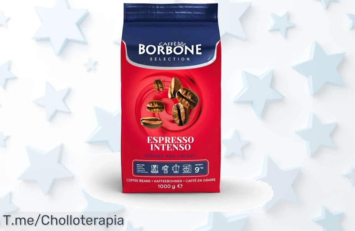 Caffe Borbone mega pack con 3 kilos de café cremoso y potente precio loco oferta única tu momento favorito ya no espera corre que es un super chollo limitado