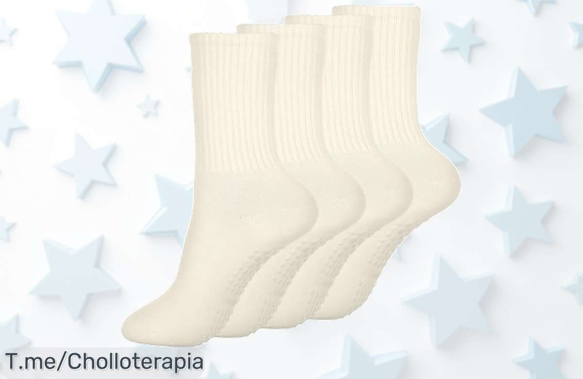 Calcetines antideslizantes para mujer con agarre único perfectos en yoga y pilates aprovecha este descuento brutal y lánzate ya a por tu super chollo antes que se agote
