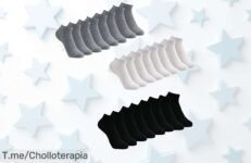 Calcetines tobilleros premium que aguantan mil lavados con colores siempre vivos un ofertón con descuento brutal y precio de ganga solo por tiempo limitado compra ya