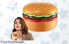 Calentador de manos hamburguesa que calienta en 3 segundos super chollo con batería recargable potente tamaño mini ofertón limitado corre ya antes que vuelen