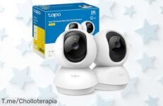Cámara IP WiFi 360° con visión nocturna y detección automática gran oferta precio loco descuento brutal nunca visto ¡aprovecha este super chollo ya antes que acabe!