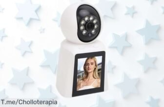 Cámara de seguridad Bewinner 3MP con imagen HD super nítida y detección humana, ahora a precio rebajado Escucha y habla claro sin ruidos ¡aprovecha este ofertón que se escapa en nada!