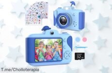 Cámara digital para niños con doble lente y pantalla grande 24 la mejor calidad en fotos al precio de ganga que no volverás a ver aprovecha este ofertón ya
