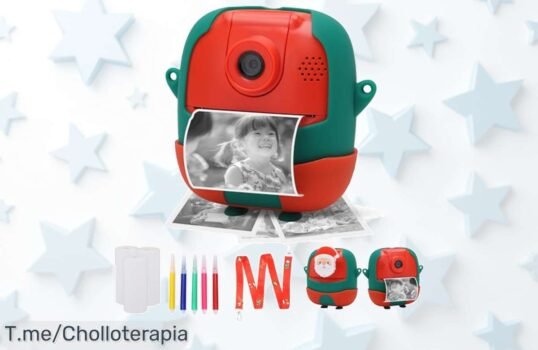 Cámara instantánea para niños con fotos en 1 segundo súper resistente y fácil de usar aprovecha este precio loco en oferta limitada corre ya al super chollo