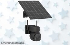 Cámara solar inalámbrica Yunir con zoom 12x y doble lente plena resistencia IP66 oferta nunca vista con descuento brutal precio de ganga corre aprovecha este ofertón limitado