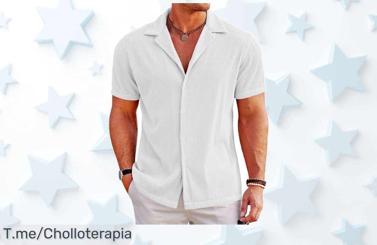 Camisa hombre manga corta antiarrugas y color que no se va disfruta de este ofertón nunca visto con precio loco límite total actúa ya antes de que sea tarde