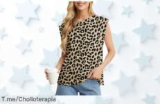 Camiseta de algodón mujer con manga casquillo diseño que nunca pasa moda a precio loco un super chollo que no puedes perder compra ya oferta limitada precios de ganga