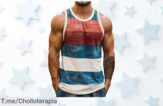 Camiseta de tirantes para hombre con estampado top que no encoge ni pierde color precio loco y descuento brutal solo por tiempo limitado compra ya este ofertón único