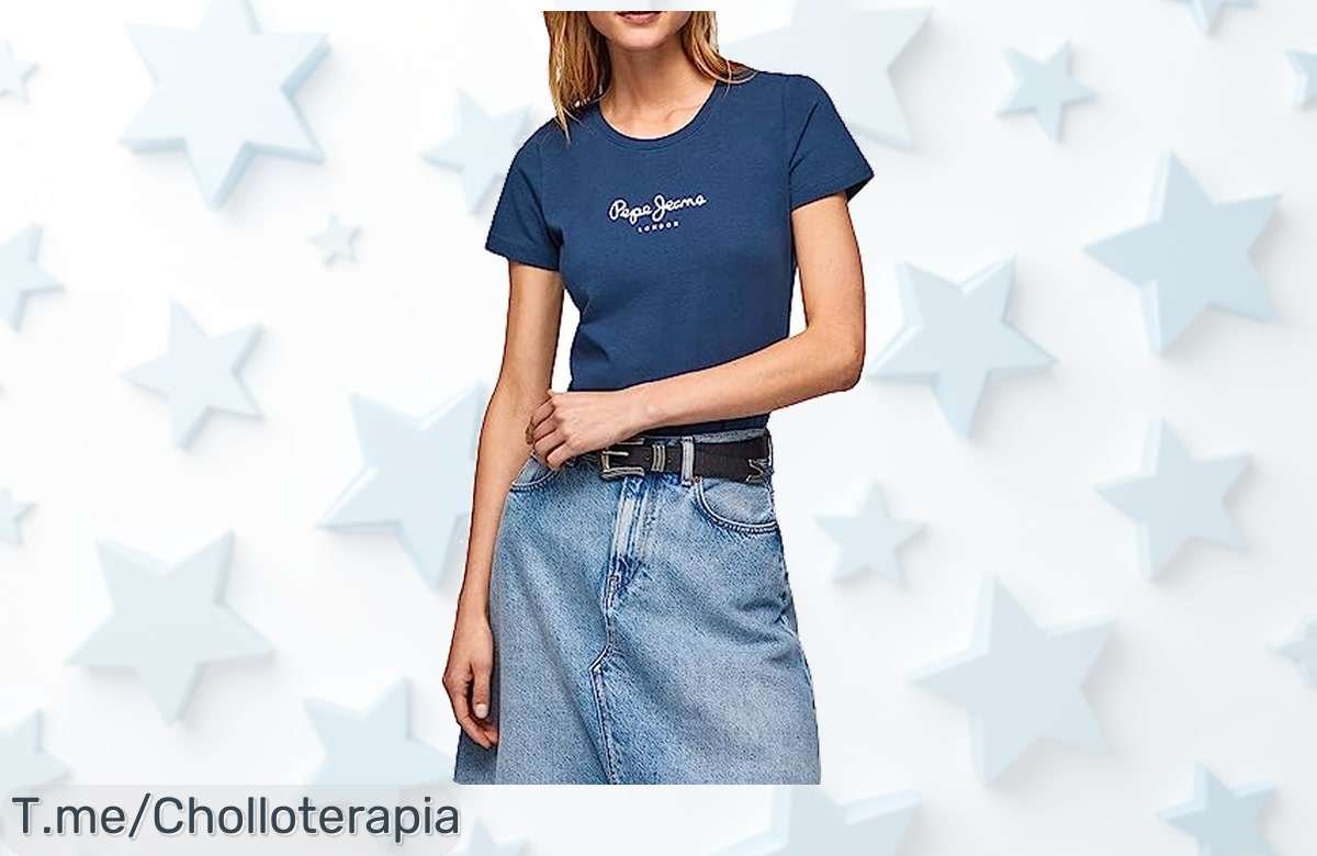 Camiseta entallada con logo que flipas calidad premium al mejor precio loco y super chollo descuento brutal nunca visto solo hoy compra ya ¡corre que vuelan!