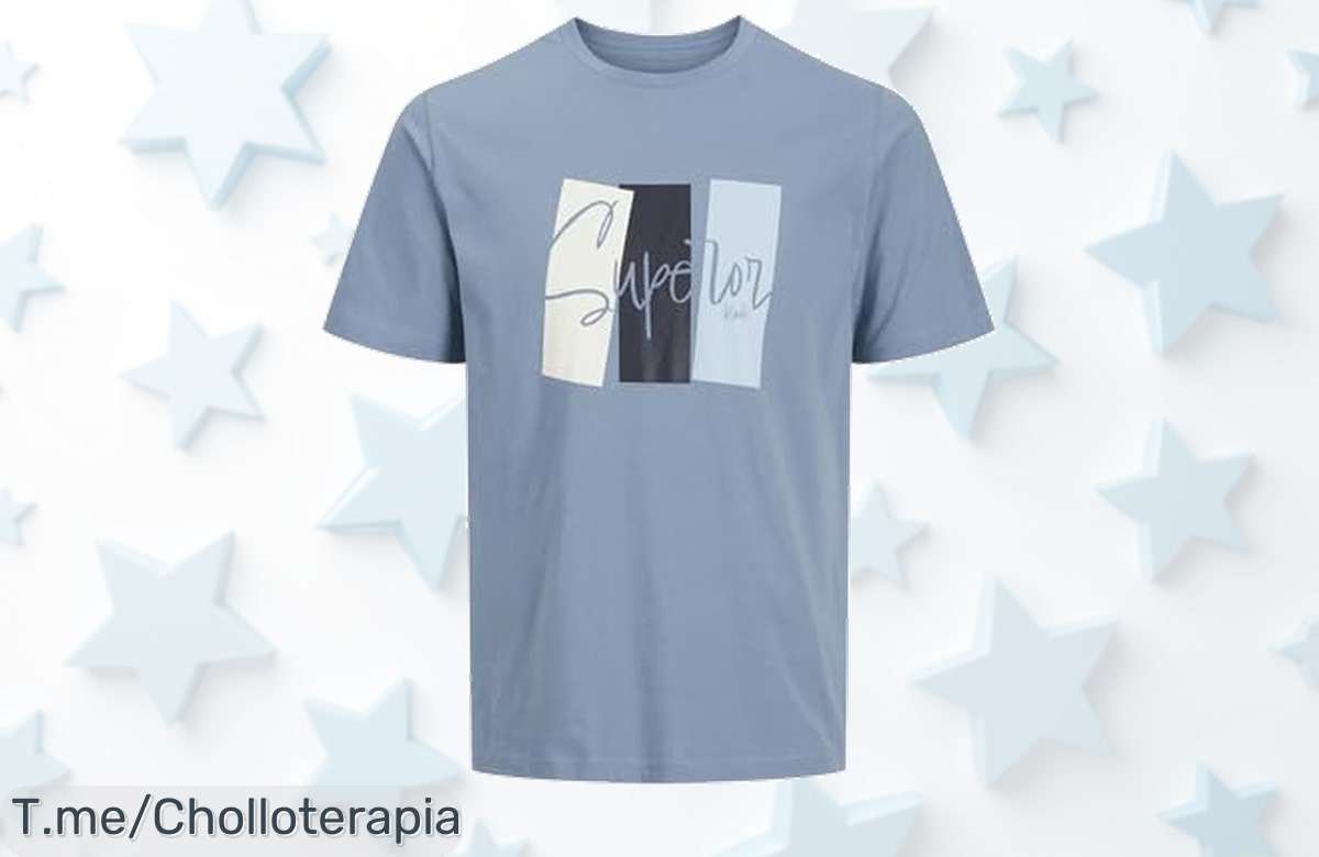 Camiseta super chula y versátil para chicos que quieren brillar con un descuento brutal nunca visto precio de ganga aprovecha este ofertón limitado ya