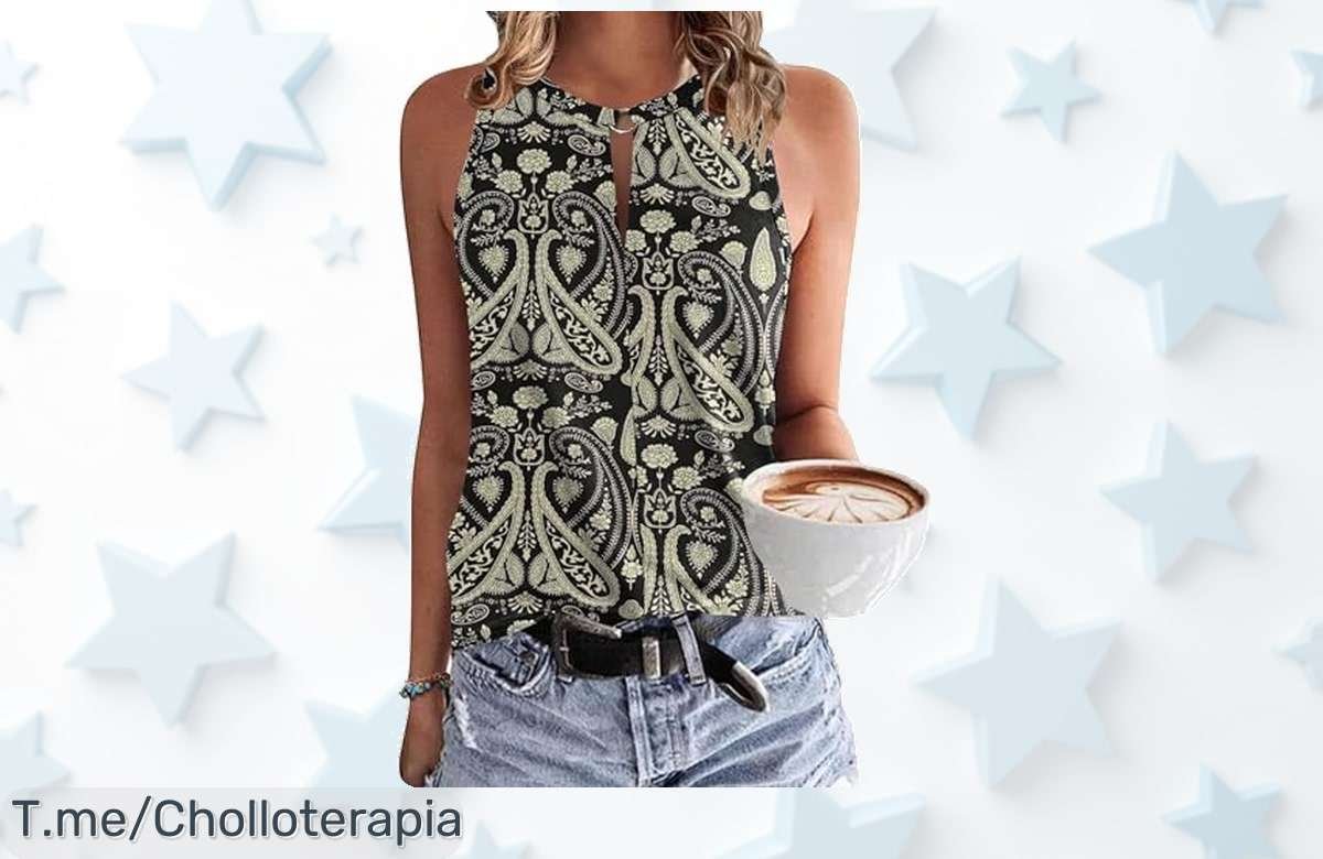 Camiseta verano mujer con cuello en V súper sexy diseño floral único perfecto para la playa precio loco y descuento brutal oferta limitada corre antes que se acabe