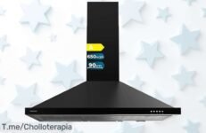 Campana extractora Cecotec Bolero Flux 90cm súper potente con succión brutal de 650m3-h a precio loco nunca visto aprovecha este ofertón limitado ¡compra ya!