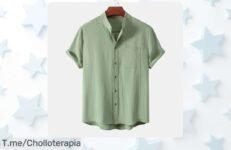 Cárdigan cuello alto para hombre con estilo único nunca visto disfruta de un descuento brutal y aprovecha este ofertón precio loco que se acaba ¡compra ya!