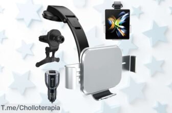 Carga rápida inalámbrica para Samsung Galaxy Z Fold con sujeción automática precio loco y descuento brutal nunca visto corre antes que se agote este ofertón único