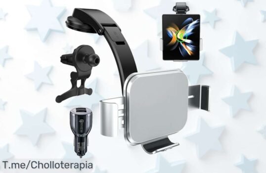 Carga rápida inalámbrica para Samsung Galaxy Z Fold con sujeción automática precio loco y descuento brutal nunca visto corre antes que se agote este ofertón único