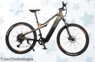 Cecotec bici eléctrica montaña 29” con autonomía brutal de 120 km y doble suspensión llega a un precio loco nunca visto aprovecha este super chollo ahora o lo pierdes