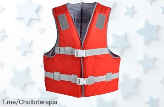 Chaleco salvavidas resistente y ligero con descuento brutal para tus aventuras acuáticas sin límites aprovecha este super chollo único precio de ganga corre que vuelan