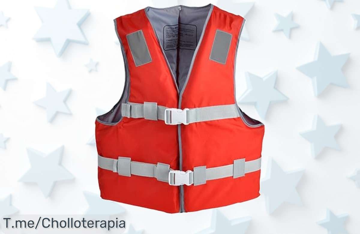 Chaleco salvavidas resistente y ligero con descuento brutal para tus aventuras acuáticas sin límites aprovecha este super chollo único precio de ganga corre que vuelan
