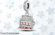 Charm de plata 925 tipo máquina recreativa con máximo confort para piel sensible disfruta de este super chollo único con descuento brutal oferta nunca vista compra ya