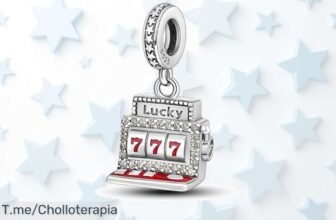 Charm de plata 925 tipo máquina recreativa con máximo confort para piel sensible disfruta de este super chollo único con descuento brutal oferta nunca vista compra ya