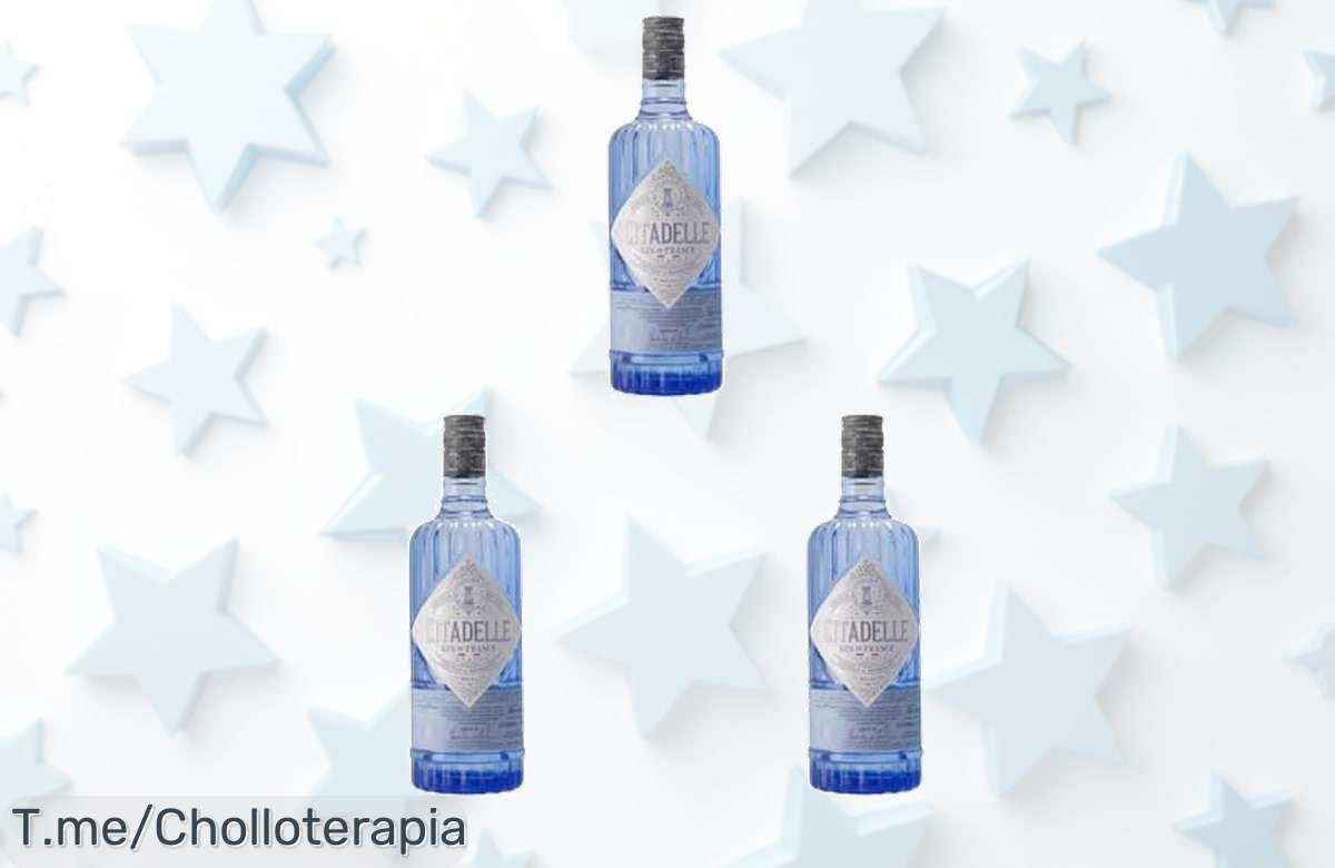 Citadelle ginebra original 3×700 ml con aroma floral y sabor cítrico alucinante a precio loco super chollo que vuela no dejes escapar este ofertón nunca visto compra ya