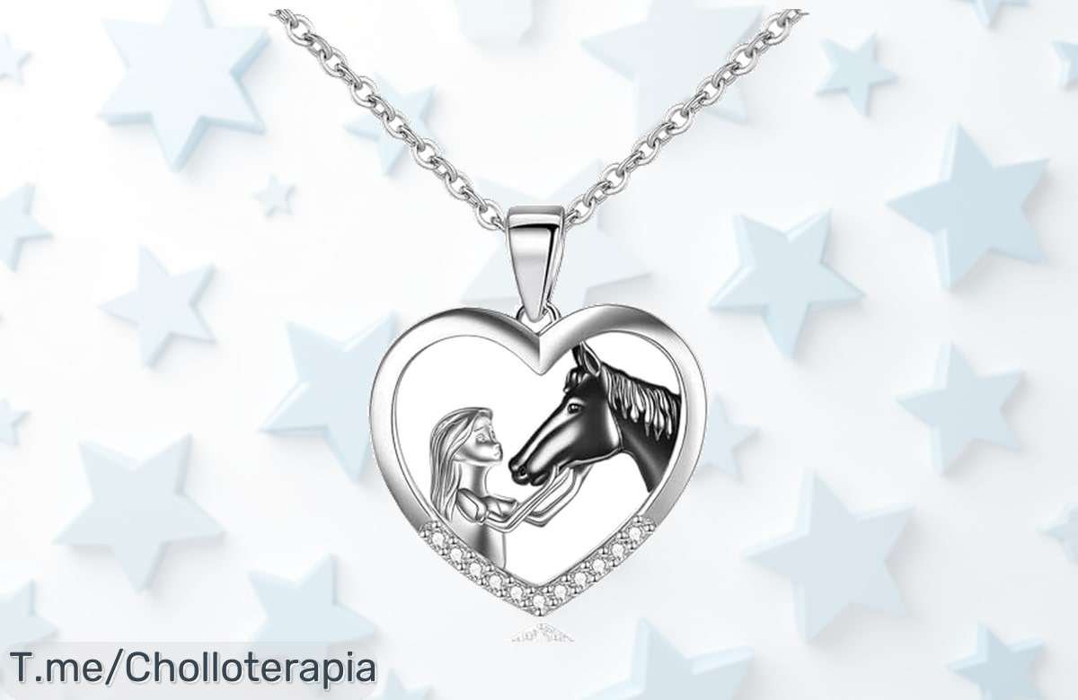 Colgante de corazón en plata con diamantes que brilla y protege oferta nunca vista exclusivo para niñas y mamás aprovecha este precio loco descuento brutal limita tu compra ya