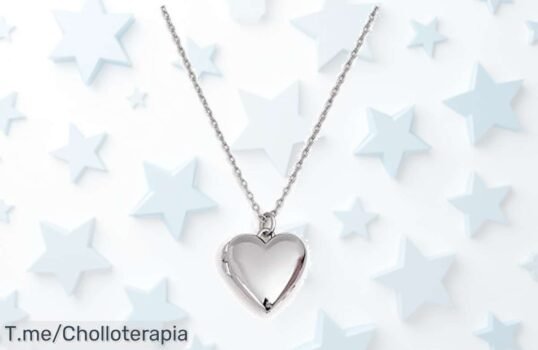 Collar open heart con brillo único diseño que enamora a precio loco aprovecha este ofertón nunca visto y luce perfecto ya corre antes de que se agote el descuento brutal