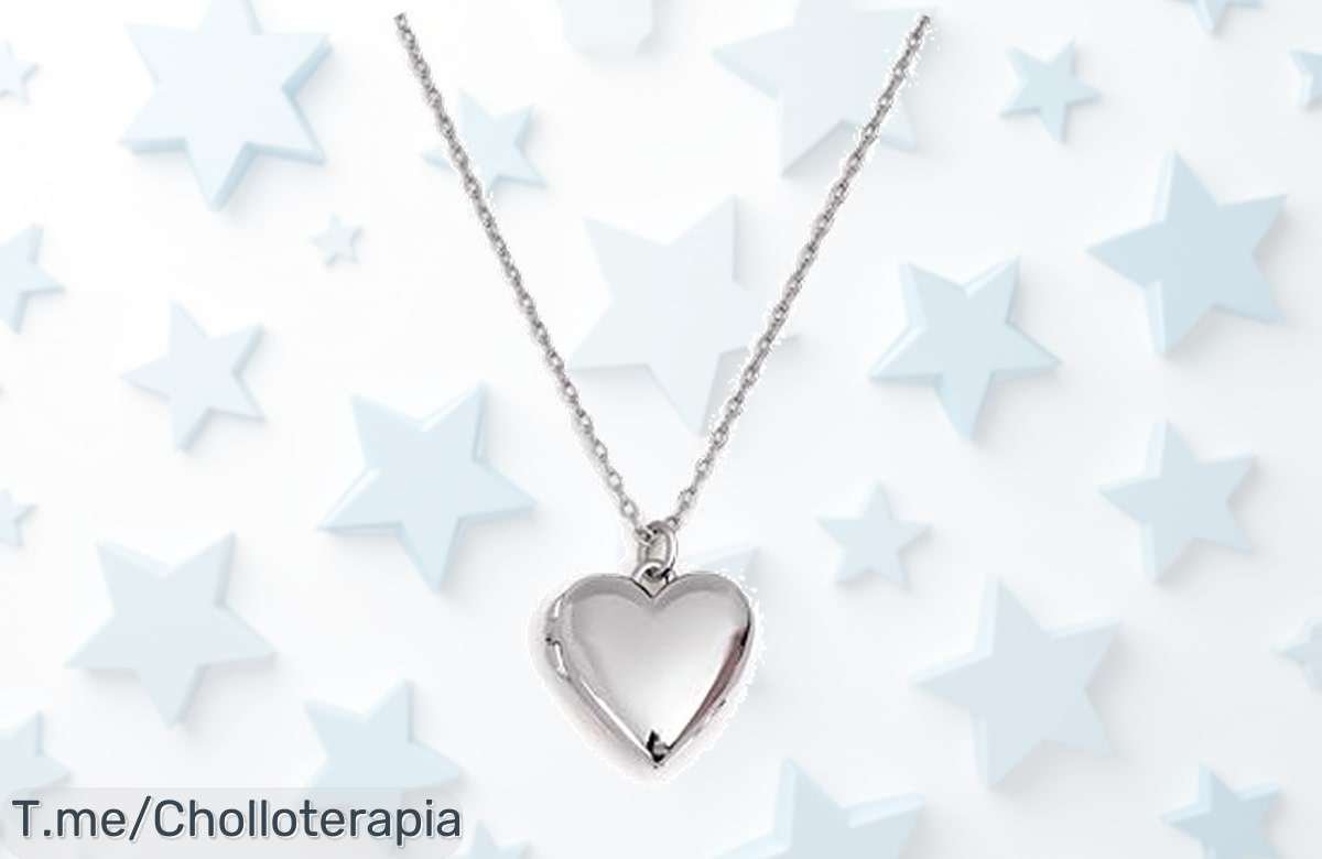 Collar open heart con brillo único diseño que enamora a precio loco aprovecha este ofertón nunca visto y luce perfecto ya corre antes de que se agote el descuento brutal