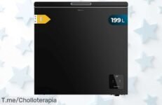 Congelador Cecotec 199L con compresor inverter y modo fast freezing para congelar rápido a un precio de ganga nunca visto ¡aprovecha este ofertón antes que se acabe!