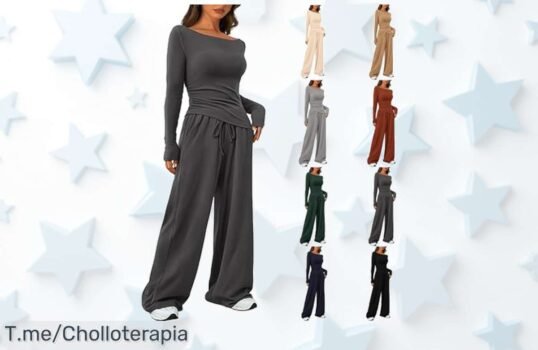 Conjunto de salón mujer con bolsillos prácticos que realza tu figura a un precio loco y descuento brutal oferta limitada no dejes pasar este super chollo único