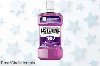 Consigue Listerine cuidado total con 10 beneficios en 1 y olvídate del mal aliento en un ofertón de precio loco nunca visto ¡aprovecha ya que es super chollo limitado!