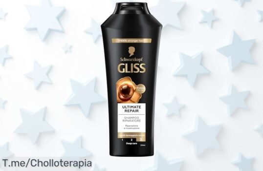 Consigue Schwarzkopf Gliss Ultimate Repair 400 ml con súper chollo y descuento brutal para un pelo de revista en segundos una oferta nunca vista precio loco limitada ¡aprovecha ya!