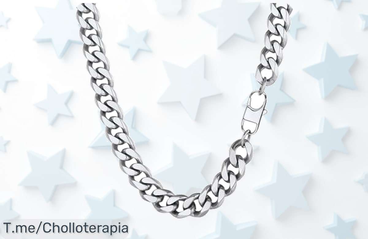 Consigue ahora la cadena prosteel de acero 12mm con diseño brutal y resistencia inigualable precio loco oferta limitada que vuela aprovecha este ofertón nunca visto
