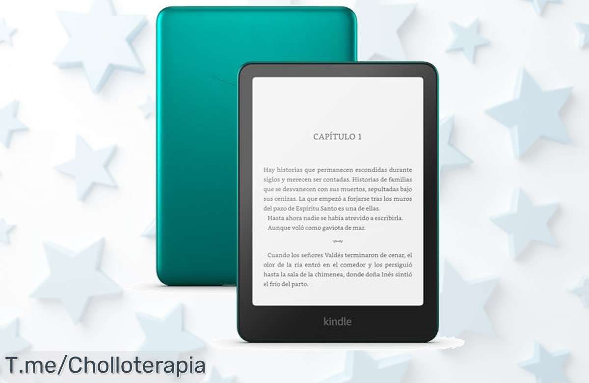 Consigue el Kindle Paperwhite Signature con pantalla súper rápida y carga inalámbrica en un ofertón nunca visto descuento brutal precio de ganga solo hoy actúa ya quedan pocas unidades