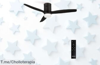 Consigue el ventilador de techo ultra silencioso con seis velocidades y temporizador un ofertón nunca visto que cambiará tu verano precio de ganga limitado actúa ya