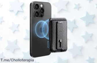 Consigue la cartera MagSafe para iPhone con soporte para 3 tarjetas y cuero vegano un ofertón de precio loco descuento brutal nunca visto oferta limitada corre antes que siga disponible
