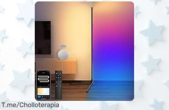 Consigue la lámpara Weilim RGB LED con control remoto y voz para 16 millones de colores crea tu ambiente ideal ahora con un descuento brutal precio loco oferta nunca vista aprovecha ya