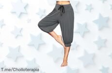 Consigue los pantalones bombachos terecey con cintura alta que estilizan y bolsillos prácticos en un ofertón de precio loco nunca visto aprovecha este descuento brutal ya