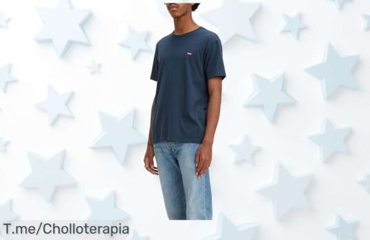 Consigue ya la camiseta con capucha Levi’s Ss Original Housemark a un precio loco diseño único que protege del mal tiempo no dejes pasar este súper chollo oferta limitada actúa rápido