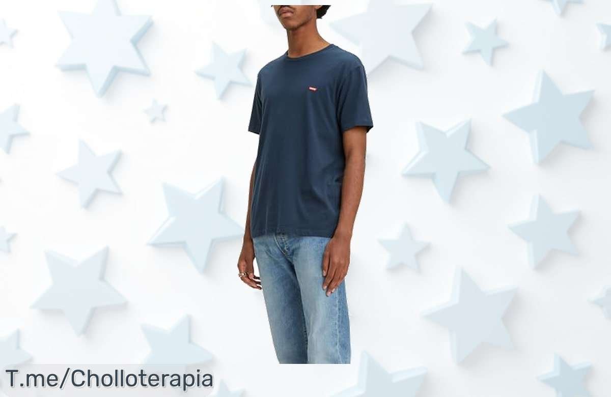 Consigue ya la camiseta con capucha Levi’s Ss Original Housemark a un precio loco diseño único que protege del mal tiempo no dejes pasar este súper chollo oferta limitada actúa rápido