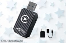 Conviértete en el dueño de la libertad máxima con este adaptador Carplay inalámbrico diseño compacto y plug and play super chollo precio loco oferta limitada ¡compra ya!