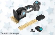 Cortasetos Cecotec 2en1 cuchillas de titanio y motor brushless con batería que dura mucho super chollo por tiempo limitado corre antes de que suba el ofertón nunca visto