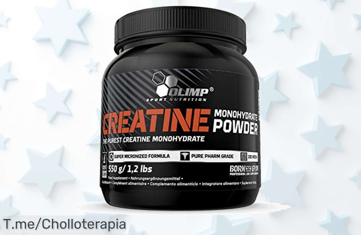 Creatina monohidrate olimp 550 g con precio loco para energía y músculo explosivo no dejes pasar este ofertón nunca visto compra ya antes que se agote