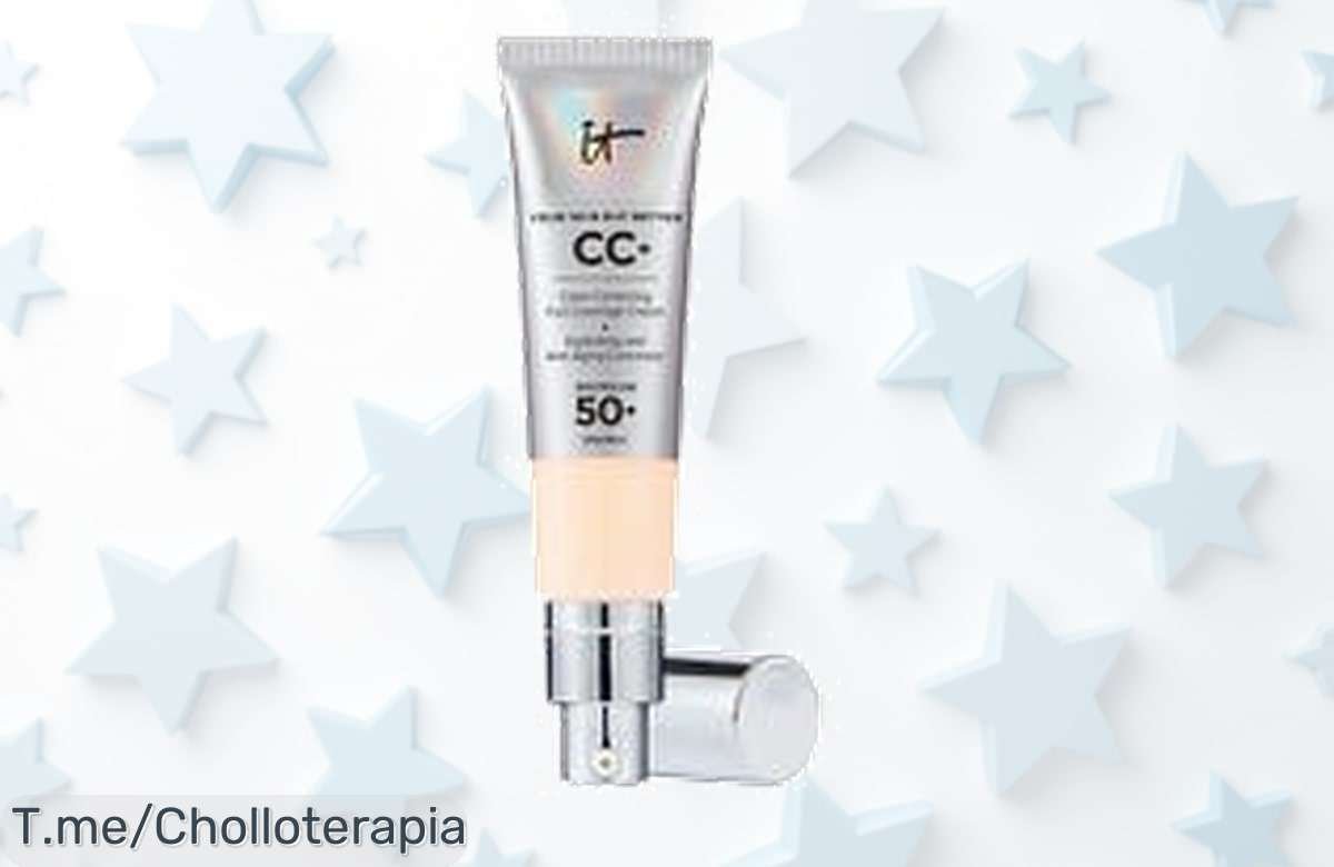 Crema CC con cobertura total y SPF 50 plus al mejor precio de ganga no dejes pasar este ofertón que protege tu piel y mejora tu look compra ya antes que suba el descuento brutal