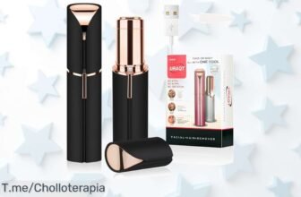 Depiladora facial URAQT con luz LED para un recorte rápido y sin dolor disfruta este ofertón de precio loco ahora antes que desaparezca el descuento brutal nunca visto