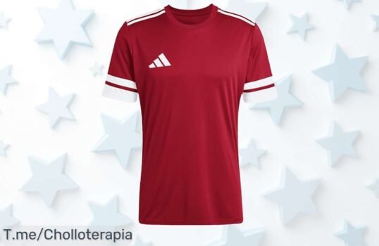 Descubre Adidas hombre Squadra25 en power red con tecnología AEROREADY corte que estiliza precio loco nunca visto solo hoy aprovecha este ofertón y compra ya antes de que desaparezca