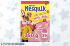 Descubre Nesquik fresa en bolsa con sabor irresistible sin gluten un super chollo que endulza al instante no dejes escapar este ofertón y compra ya a precio loco
